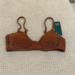 Target Shimmery Rust Bralette